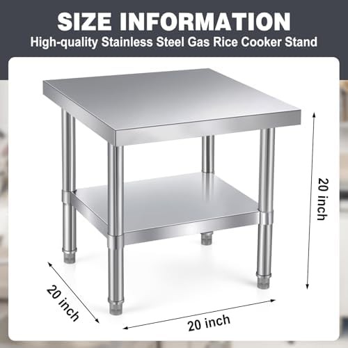 Stainless steel gas rice cooker stand — photo 5