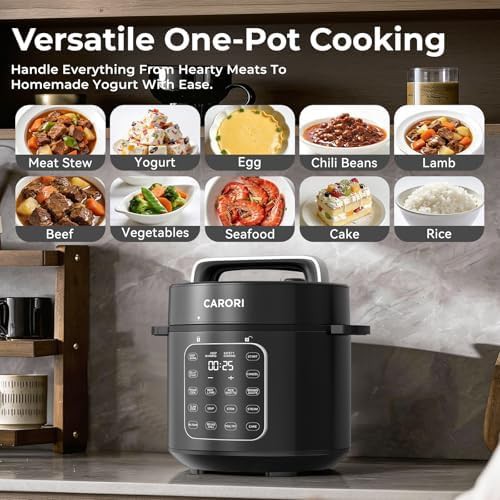 Dual pot black electric pressure cooker — photo 4