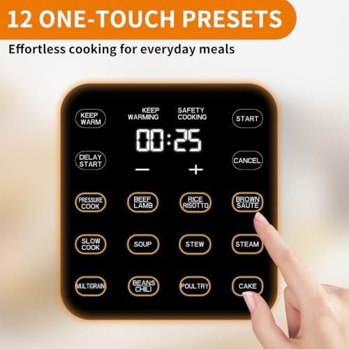 Silver nonstick six quart multi cooker — photo 4