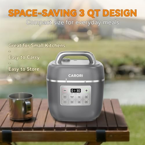Gray ceramic three quart multi cooker — photo 5