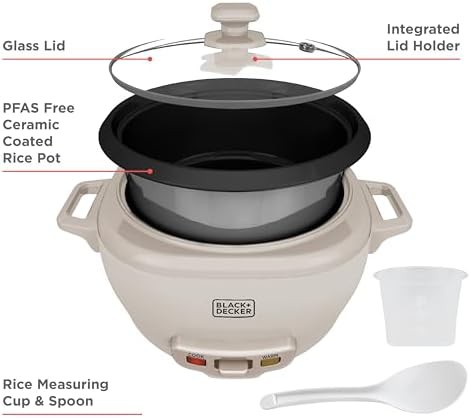 Three cup ceramic nonstick rice cooker — photo 4