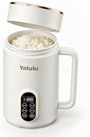 Small portable digital rice maker