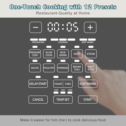 Eight quart max pressure cooker with ceramic pot — photo 4