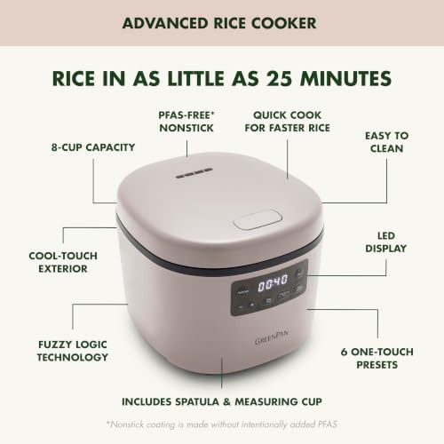 Clay colored ceramic rice cooker — photo 4