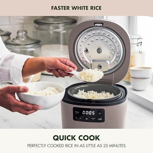 Clay colored ceramic rice cooker — photo 5
