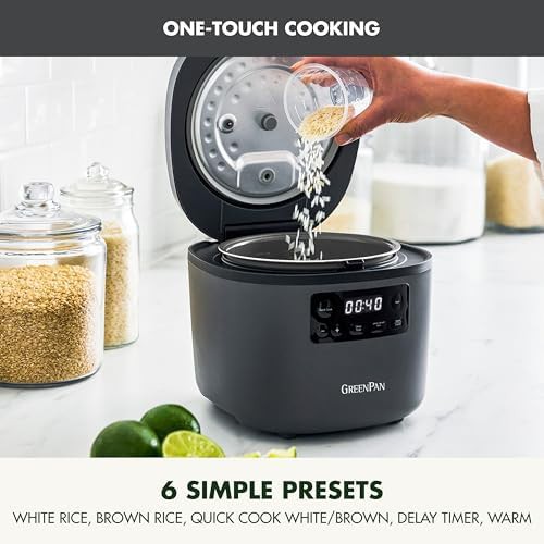 Graphite ceramic rice cooker eight cup — photo 3