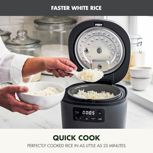 Graphite ceramic rice cooker eight cup — photo 5