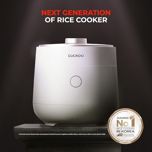 White 20-cup twin pressure induction cooker — photo 3