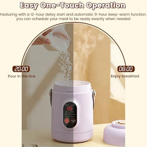 Mini portable three cup rice cooker — photo 4