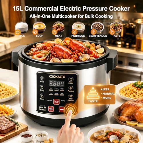 Kookalto commercial pressure cooker and warmer — photo 3