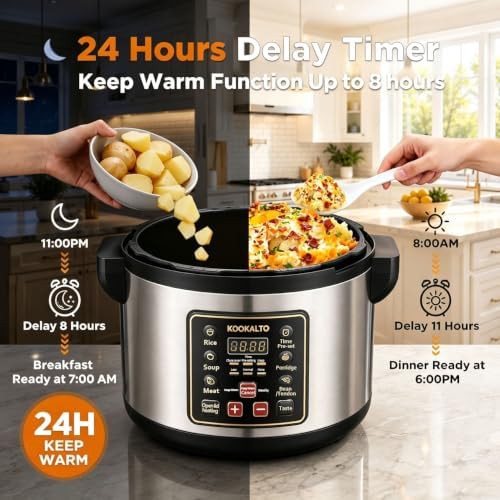 Kookalto commercial pressure cooker and warmer — photo 4