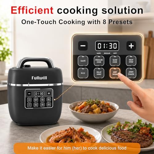 Three quart lite pressure cooker with ceramic pot — photo 4