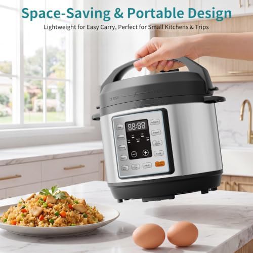 Programmable Three Quart Multi Cooker Pot — photo 5