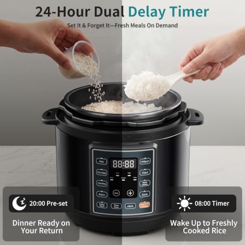 Small Stainless Steel Electric Pressure Cooker — photo 3