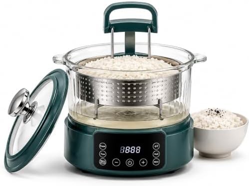 Stainless steel lift basket cooker