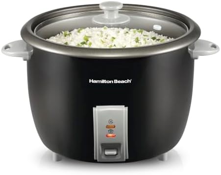 High capacity thirty cup rice steamer