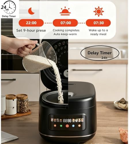 Digital eight function cooker with steamer basket — photo 4