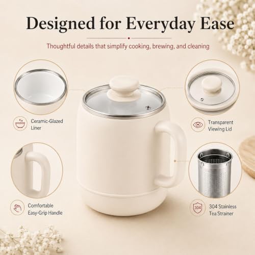 Buimrboly red portable electric stewing cup — photo 4